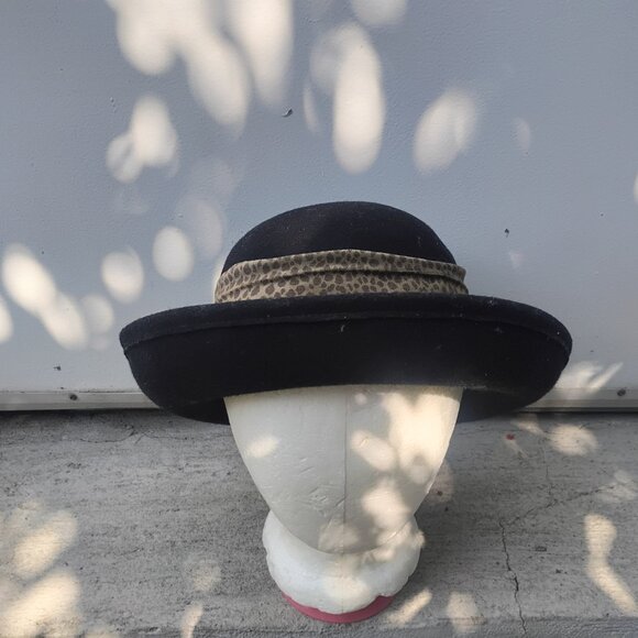 Vintage Felt Bowler Derby Hat - Picture 1 of 7
